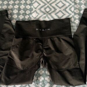 NVGTN Contour 2.0 Seamless Leggings Olive Size Small